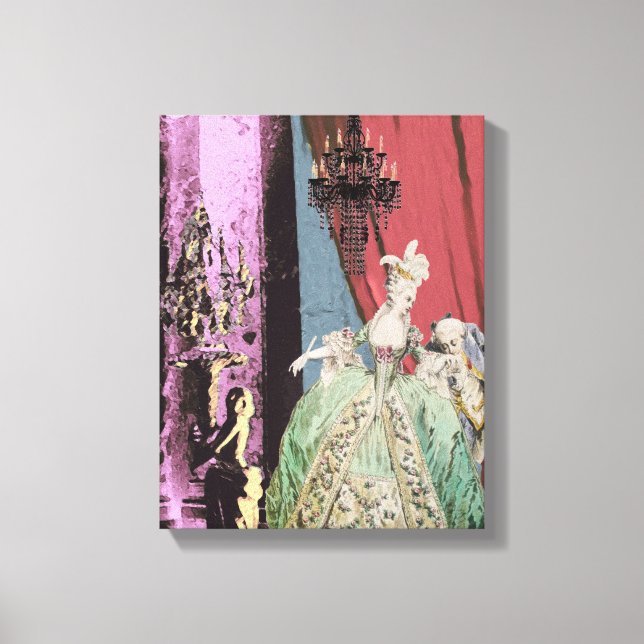 Marie Antoinette Eleganz ~14x11 Wrapped Canvas #16 Print (Front)