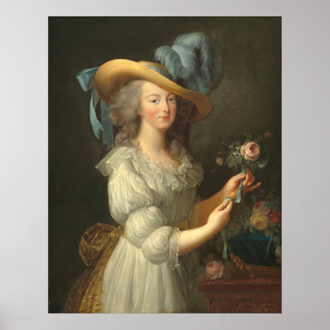 Marie-Antoinette - Élisabeth-Louise Brun Fine Art Poster (Front)