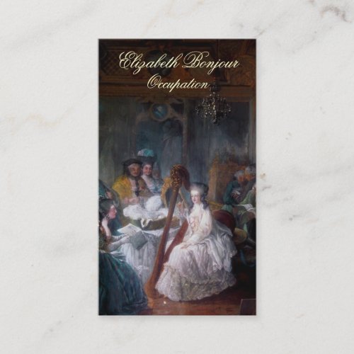 Marie Antoinette Fashion ~ Business Card