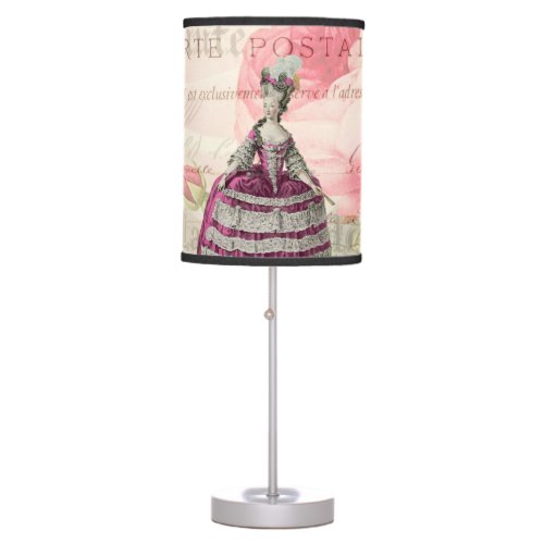 Marie Antoinette French Accent Table Lamp