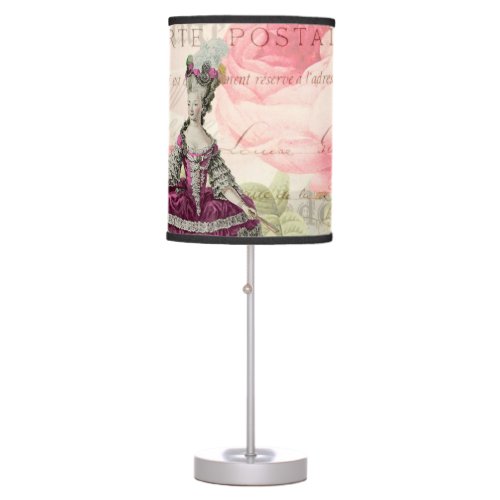 Marie Antoinette French Accent Table Lamp