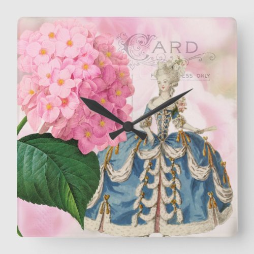 Marie Antoinette French Accent Wall Clock