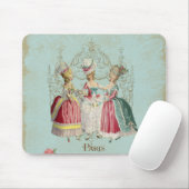 Marie Antoinette French Paris Ladies Mouse Pad (With Mouse)
