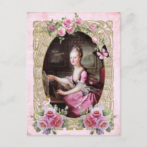 Marie AntoinetteFrenchParisportrait Postcard