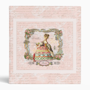 Marie Antoinette French Script Binder Album