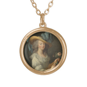 Marie Antoinette Gold Plated Necklace