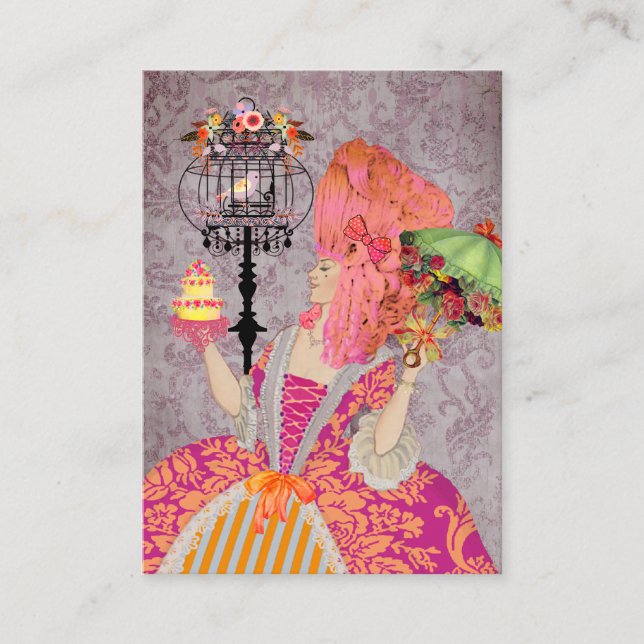 Marie Antoinette II (More Options) - Business Card (Front)