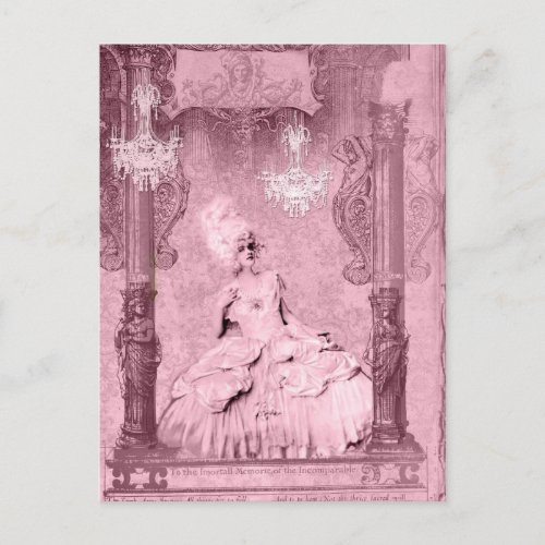 Marie Antoinette Immortal  Memorie Customized Postcard