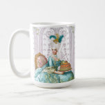 Marie Antoinette In Aqua Coffee Mug at Zazzle