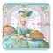 Marie Antoinette in Aqua with Cake