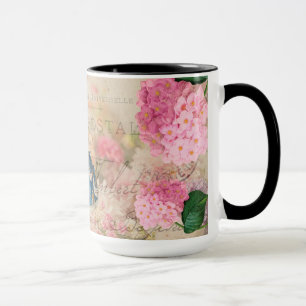 Marie Antoinette in Redoute Flowers Mug