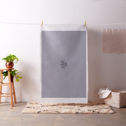 Marie Antoinette initial monogram upholstery panel Fabric