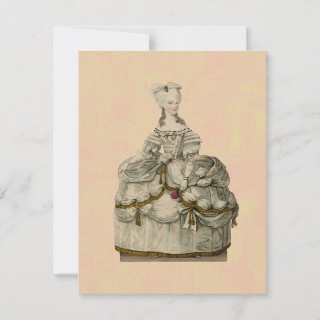Marie Antoinette ~ Invitations (Front)