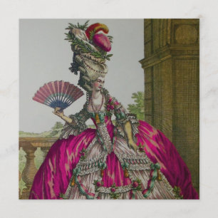 Marie Antoinette ~ Invitations / RSVP