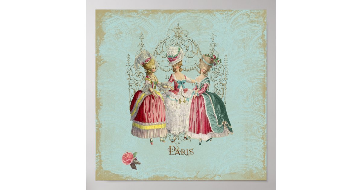 Marie Antoinette Acrylic Block Art, Marie Antoinette Print, Marie