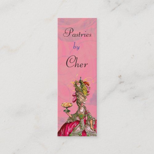 Marie Antoinette Let Them Eat Cake Business Card