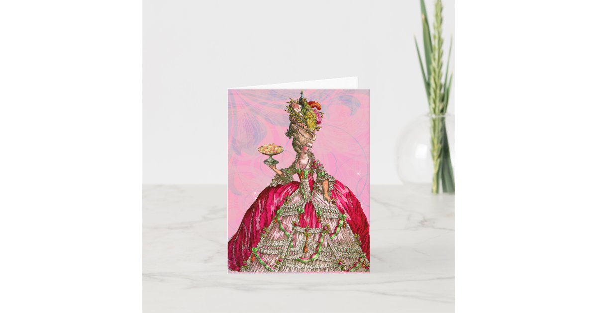 Marie Let Them Eat Cake Card