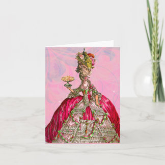 Marie Antoinette Let Them Eat Cake Card