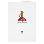 Marie Antoinette Let Them Eat Cake Cards (Back)