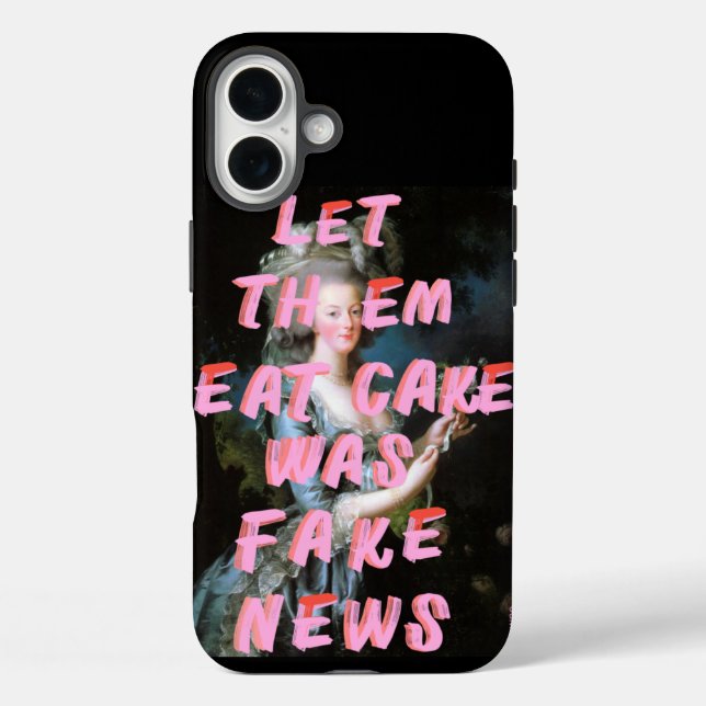 Marie Antoinette Let Them Eat Cake Case-Mate iPhone Case (Back)