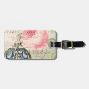 Marie Antoinette Luggage Tag