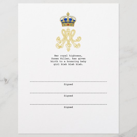 Marie Antoinette Monogram (Front)