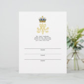 Marie Antoinette Monogram (Standing Front)