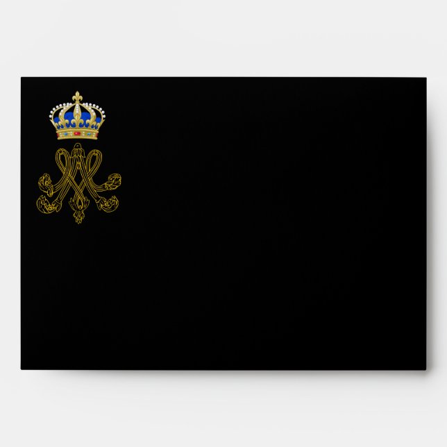 Marie Antoinette Monogram Envelope (Front)