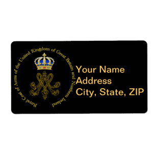 Marie Antoinette Monogram Label