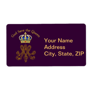 Marie Antoinette Monogram Label