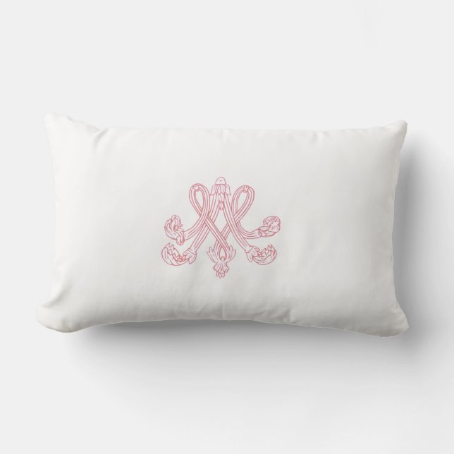 Marie Antoinette - Monogram - Monogram Lumbar Pillow (Front)