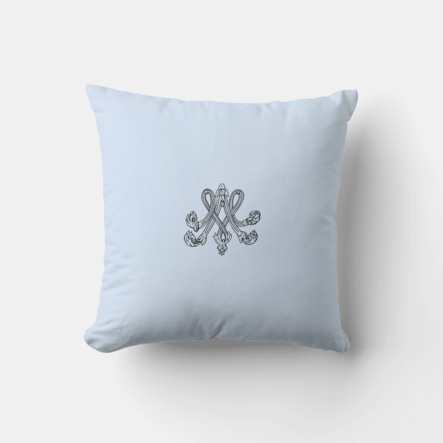 Marie Antoinette - Monogram - Monogram Throw Pillow (Front)