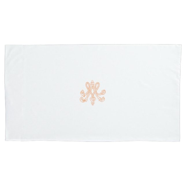Marie Antoinette - Monogram - Royal Monogram Pillow Case (Front)