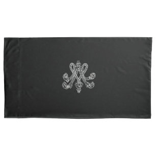 Marie Antoinette - Monogram - Royal Monogram Pillow Case