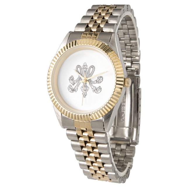 Marie Antoinette – Monogramm – Royal Monogram Watch (Angled)