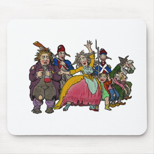 marie antoinette mouse pad (Front)
