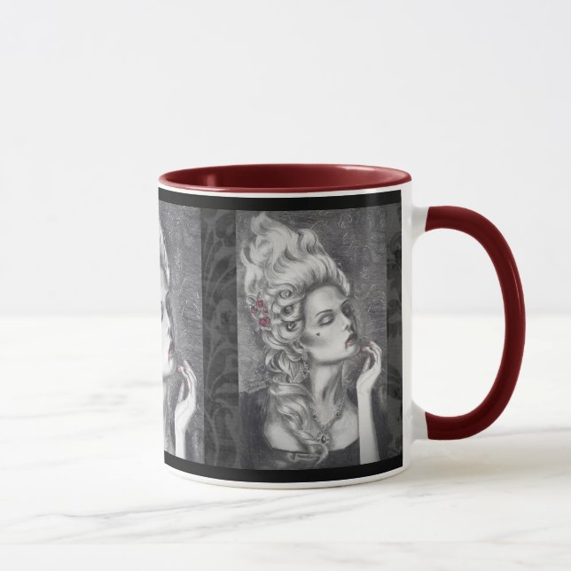 Marie Antoinette Mug Rococo Mug Gothic Mug (Right)