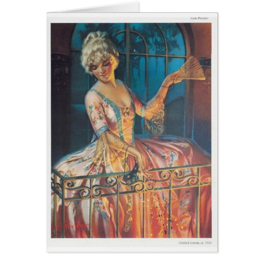 Marie Antoinette on Balcony Cards (Front)