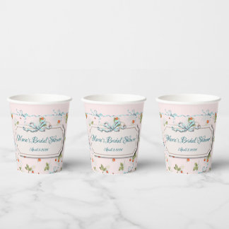Marie Antoinette Petite Strawberry 8 oz Paper cup