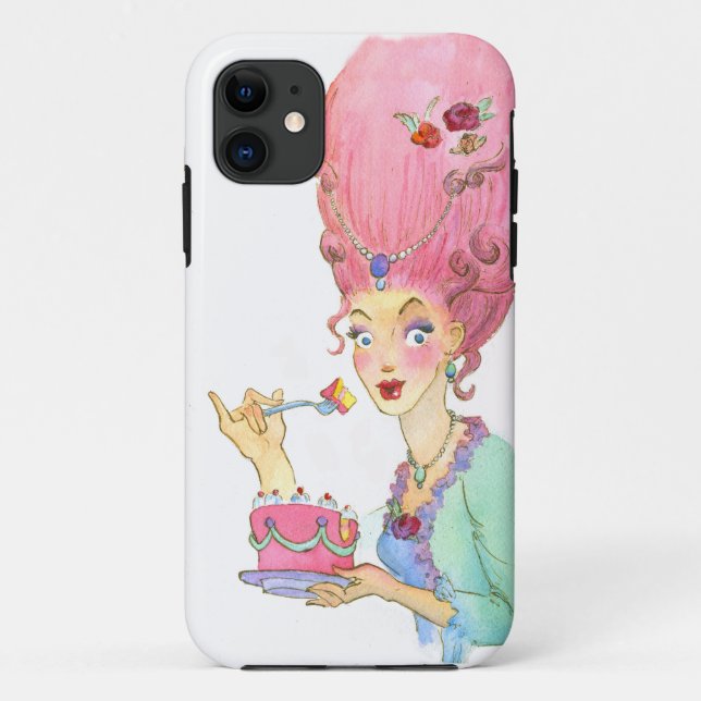 Marie Antoinette Pin Up and Cake iPhone5 Case (Back)