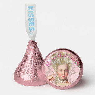 Marie Antoinette Pink Bridal Shower Hershey®'s Kis Hershey®'s Kisses®