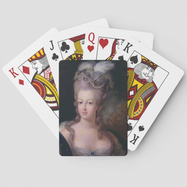 Marie Antoinette Playing Cards (Back)