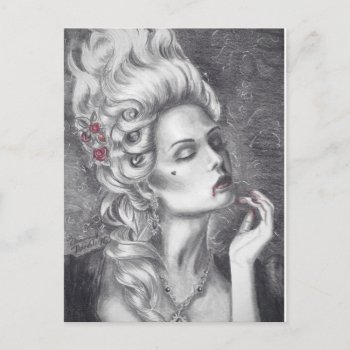 Marie Antoinette Postcard Vampire Postcard by Deanna_Davoli at Zazzle