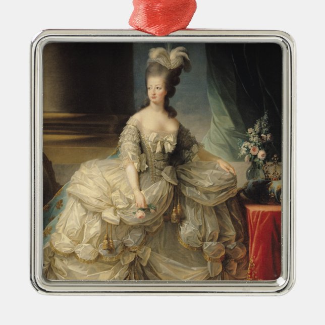 Marie Antoinette  Queen of France, 1779 Metal Ornament (Front)