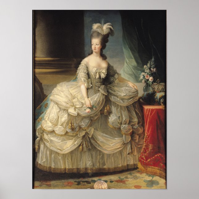 Marie Antoinette Queen of France, 1779 Poster (Front)