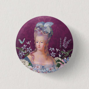 Marie Antoinette Queen of France Button