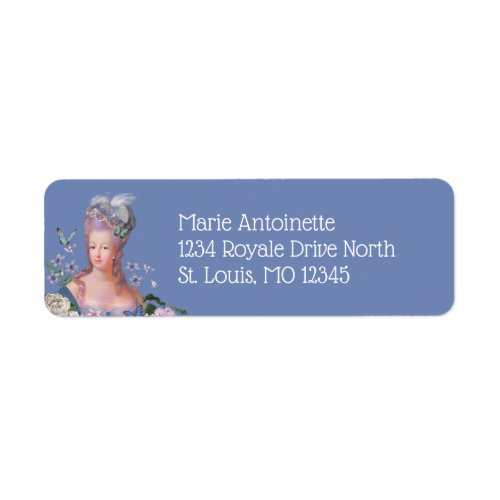 Marie Antoinette Queen of France Label