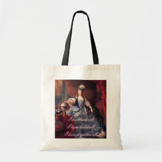 Marie Antoinette Quote Tote Bag