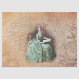 Marie Antoinette Reading 2 Tissue Paper