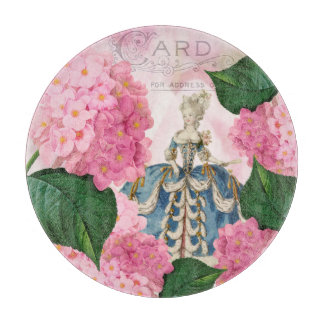 Marie Antoinette Redoute Round Cutting Board